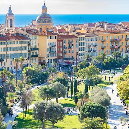 Le Jean Jaures - Refait A Neuf, Lumineux, Long Balcon, Jolie Vue, Wifi, Coeur Vieux-nice Apartment Nice