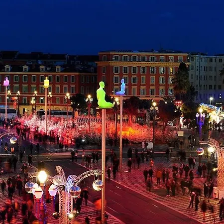 Le Jean Jaures - Refait A Neuf, Lumineux, Long Balcon, Jolie Vue, Wifi, Coeur Vieux-nice * Nice