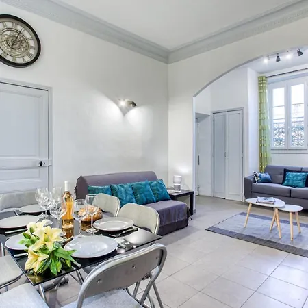 Apartment Le Jean Jaures - Refait A Neuf, Lumineux, Long Balcon, Jolie Vue, Wifi, Cœur Vieux-nice