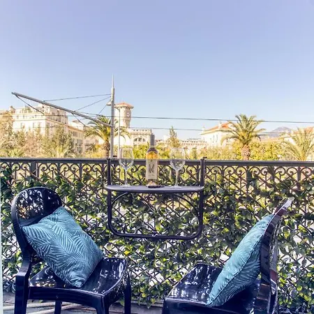Le Jean Jaures - Refait A Neuf, Lumineux, Long Balcon, Jolie Vue, Wifi, Cœur Vieux-nice