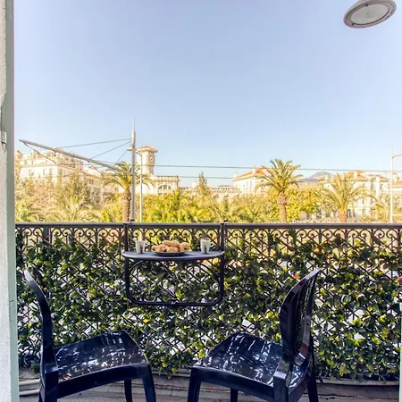 Le Jean Jaures - Refait A Neuf, Lumineux, Long Balcon, Jolie Vue, Wifi, Cœur Vieux-nice Apartment Nizza