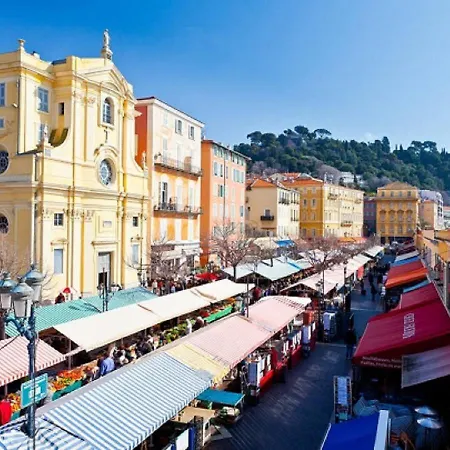 Apartment Le Jean Jaures - Refait A Neuf, Lumineux, Long Balcon, Jolie Vue, Wifi, Cœur Vieux-nice Nizza